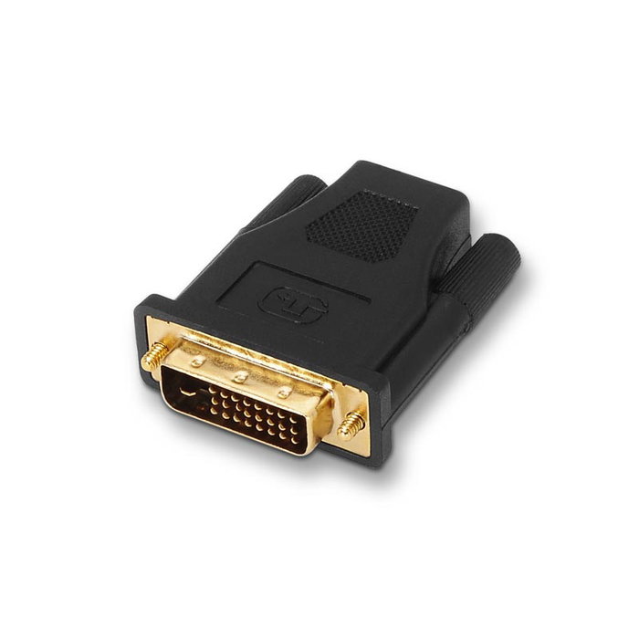 Nanocable Adaptador DVI 24+1 Macho a HDMI Hembra Negro